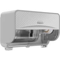 Icon Standard Roll Horizontal Toilet Paper Dispenser, Multiple Roll Capacity Sécurité Médic