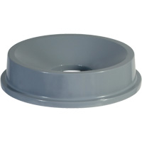 Couvercle entonnoir pour contenants Brute de 32 gal, Couvercle ouvert, Plastique Sécurité Médic