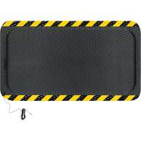Hog Heaven Electrically Conductive Mat, 3' W x 5' L, 5/8" Thickness, Black/Yellow, Nitrile Sécurité Médic