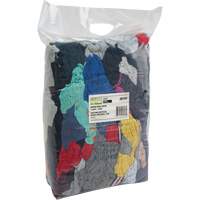 Chiffons fabriqu&eacute;s &agrave; partir de mat&eacute;riaux recycl&eacute;s, Coton, M&eacute;lange de couleurs, 10 lb Sécurité Médic