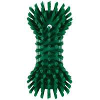 Hand Brush, Extra Stiff Bristles, 9-1/10" Long, Green Sécurité Médic