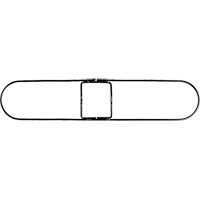 Clipper Dust Mop Frame, 36", Metal Sécurité Médic