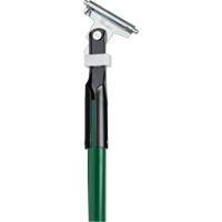 Green Clipper Dust Mop Handle, Fibreglass, 1" Diameter, 60" Length Sécurité Médic