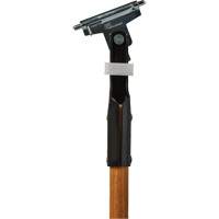 Clipper Dust Mop Handle, Wood, Quick-Connect Tip, 1" Diameter, 60" Length Sécurité Médic