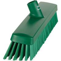 T&ecirc;te de balai-brosse, Crins Fin/Ferme, 16-1/2", Polyester/Polypropyl&egrave;ne, Vert Sécurité Médic