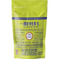 Mrs. Meyer's&reg; Clean Day Automatic Dish Pacs Detergent, Pods, 330 g, Lemon Verbena Sécurité Médic