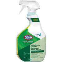 CloroxPro Clorox EcoClean Disinfecting Cleaner, 946 ml, Trigger Bottle Sécurité Médic