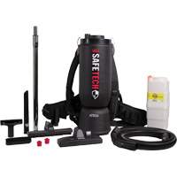 Omega SafeTech HEPA Backpack Vacuum Sécurité Médic
