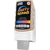 Nettoyant &agrave; mains avec exfoliant en coquille de noyer Nutty Scrub, Pierre ponce, 2000 ml, Cartouche en plastique, Sans parfum Sécurité Médic