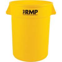 Garbage Bin, Polyethylene, 32 US gal. Sécurité Médic