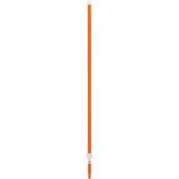 Handle, Broom/Brush/Dust Mop/Pad Holder/Scraper/Squeegee/Wet Mop, Orange, Telescopic, 62" - 109-2/5" L Sécurité Médic