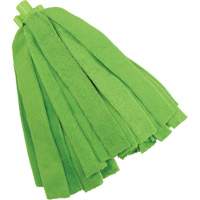 Socket Mop, Green, Microfibre, Cut Style Sécurité Médic