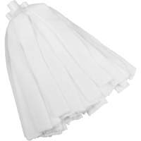Socket Mop, White, Microfibre, Cut Style Sécurité Médic