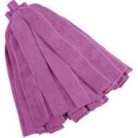 Socket Mop, Purpole, Microfibre, Cut Style Sécurité Médic