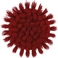 HyDrive Round Drill Brush, Extra Stiff Bristles, 3-1/10" Long, Red Sécurité Médic