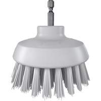 HyDrive Round Drill Brush, Extra Stiff Bristles, 3-1/10" Long, White Sécurité Médic