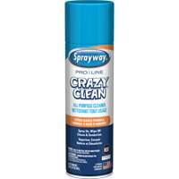 Nettoyant tout usage Pro Line Crazy Clean, 19 oz., Canette a&eacute;rosol Sécurité Médic