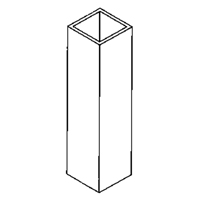 Floor Mount Curtain Partition Post Sécurité Médic