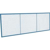 Wire Mesh Partition Components - Panels, 3' H x 8' W Sécurité Médic