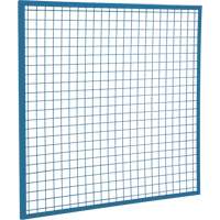 Wire Mesh Partition Components - Panels, 4' H x 4' W Sécurité Médic