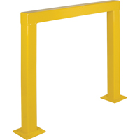 Safety Guards, 4' W x 3.5' H, Yellow Sécurité Médic