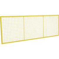 Wire Mesh Partition Components - Panels, 3' H x 8' W Sécurité Médic