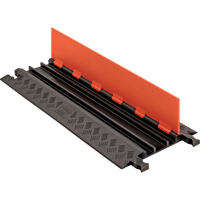 Guard Dog&reg; Low Profile Cable Protector, 3 Channels, 36" L x 13.8" W x 1.25" H Sécurité Médic