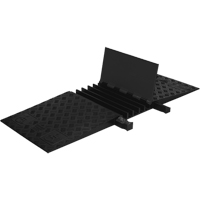 Guard Dog&reg; General Purpose ADA/DDA Cable Protector, 5 Channels, 18" L x 50" W x 1.875" H Sécurité Médic