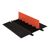 Guard Dog&reg; Low Profile ADA/DDA Cable Protector, 5 Channels, 36" L x 33.3" W x 1.25" H Sécurité Médic