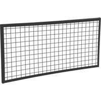 Wire Mesh Partition Panel, 2' H x 4' W Sécurité Médic