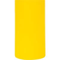 Polyethylene Bollard Cover, 4-1/2" Dia. x 64" L, Red/Yellow Sécurité Médic