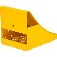 Cales-roue pour la glace, Acier, Jaune, 8-1/16" la x 10-5/8" p x 8-13/16" h Sécurité Médic
