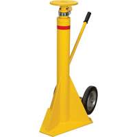100,000 lbs. Static Capacity Ratchet Trailer Jack, 20 tons Lift Capacity Sécurité Médic
