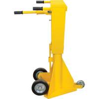 100,000 lbs. Static Capacity Ratchet Beam Trailer Jack, 20 tons Lift Capacity Sécurité Médic