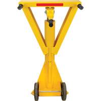 100,000 lbs. Static Capacity Ratchet Beam Trailer Jack, 20 tons Lift Capacity Sécurité Médic