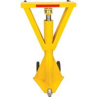 100,000 lbs. Static Capacity Ratchet Beam Trailer Jack, 20 tons Lift Capacity Sécurité Médic