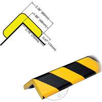 WPK-H+ Profile 1M Corner Protection Bumper Guard Wall Protection Kit Sécurité Médic