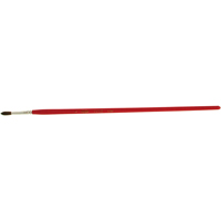 Pinceau de forme ronde pour marquage, Largeur de la brosse de 5/32", Soie de chameau, Manche &agrave; Bois Sécurité Médic