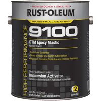 9100 System DTM Epoxy Mastic Standard Activator, Gallon Sécurité Médic
