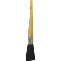 Pinceau en soies ovales, Soies, Manche Plastique, Largeur de 1-1/16" Sécurité Médic