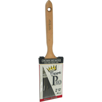 Pinceau angulaire Pro, Poly/nylon, Manche Bois, Largeur de 2-1/2" Sécurité Médic