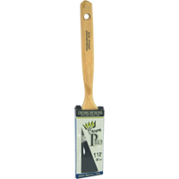 Pinceau &agrave; soies angulaires Crown Pro, Soies, Manche Bois, Largeur de 1-1/2" Sécurité Médic