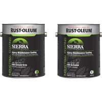Sierra S60 Water-Based Epoxy Maintenance Coating Kit, Gallon, Grey Sécurité Médic