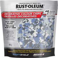 Decorative Colour Chips, 474 g, Bag, Blue Grey Blend Sécurité Médic