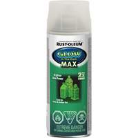 Specialty Glow-in-the-Dark Max Paint, Aerosol Can, Clear Sécurité Médic