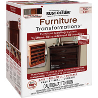 Furniture Transformations&reg; Furniture Coating System, 1.72 L, Kit, Tint Base Sécurité Médic