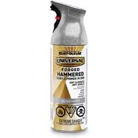 Universal&reg; Paint & Primer In One, Antique Pewter, Hammered, Aerosol Can Sécurité Médic