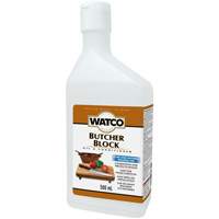 Watco&reg; Butcher Block Oil & Wood Conditioner, 473 ml, Clear, Transparent Sécurité Médic