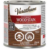 Varathane&reg; Ultimate Wood Stain, 236 ml, American Walnut Sécurité Médic