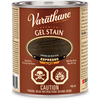 Varathane&reg; Premium Gel Stain, 946 ml, Espresso Sécurité Médic